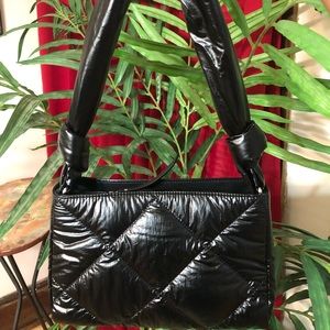 Quilted Puffer Shoulder Bag